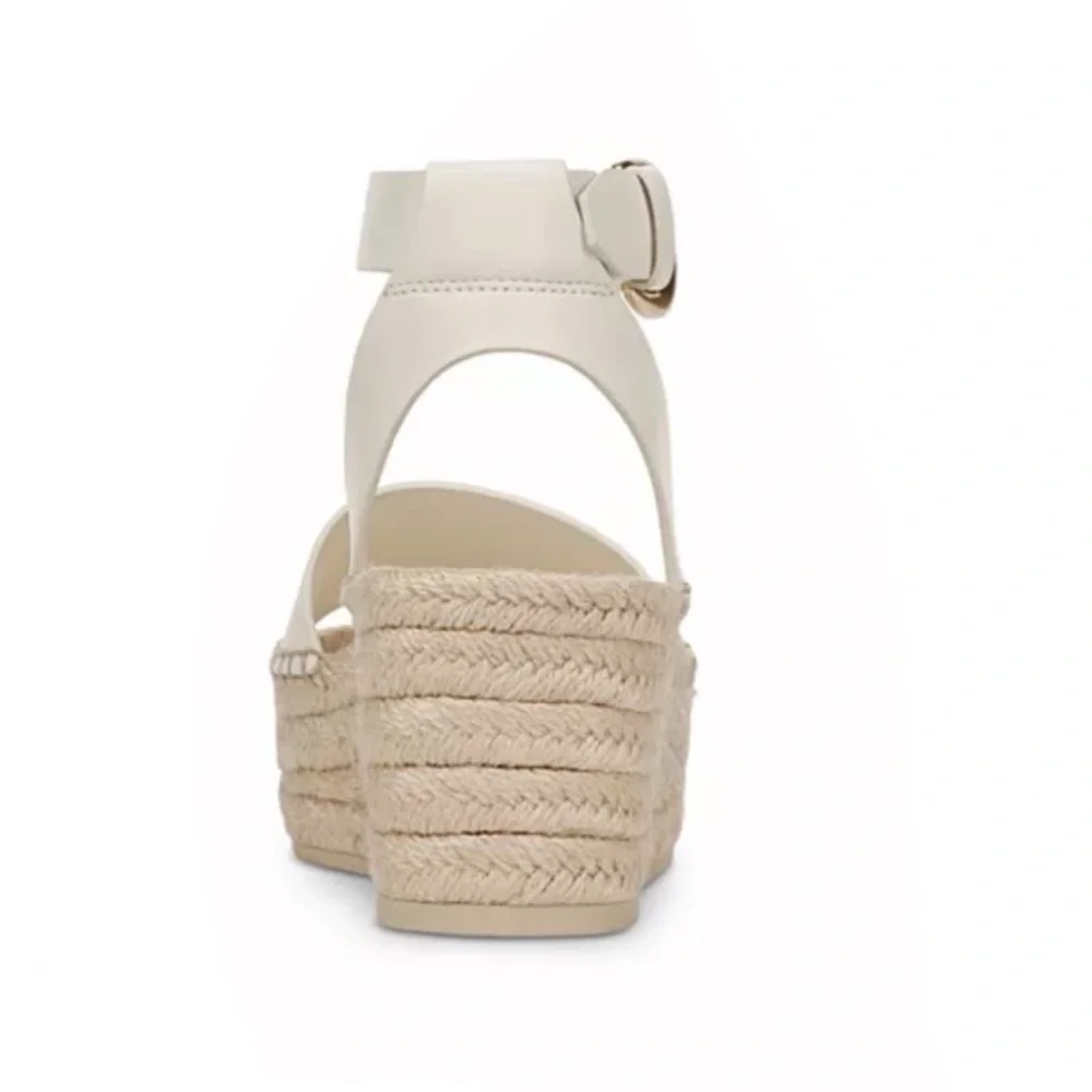 Vince Belisa‎ Square Toe Espadrille Platform Sandals